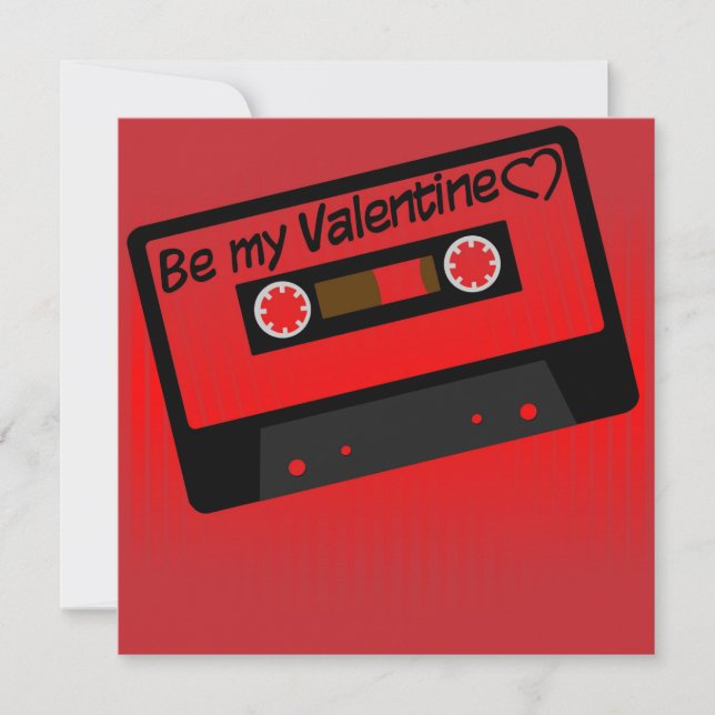 Valentine Music Holiday Card (Front)