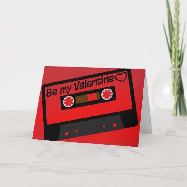 Valentine Music Holiday Card (Front)