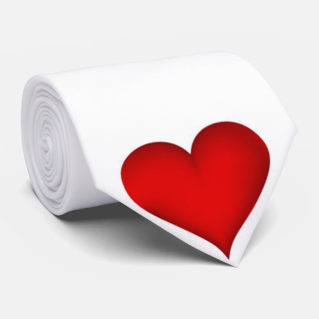 Valentine Neck Tie (Rolled)