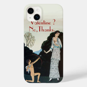 VALENTINE ? NO,THANKS /RETRO ANTI VALENTINE'S DAY Case-Mate iPhone 14 PLUS CASE