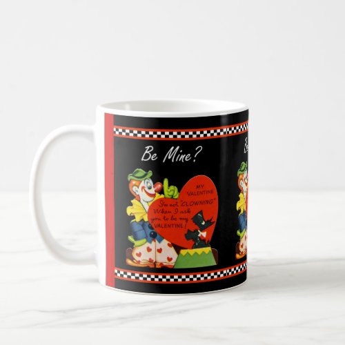 Valentine Not Clowing Around Scottish Terrier Coffee Mug