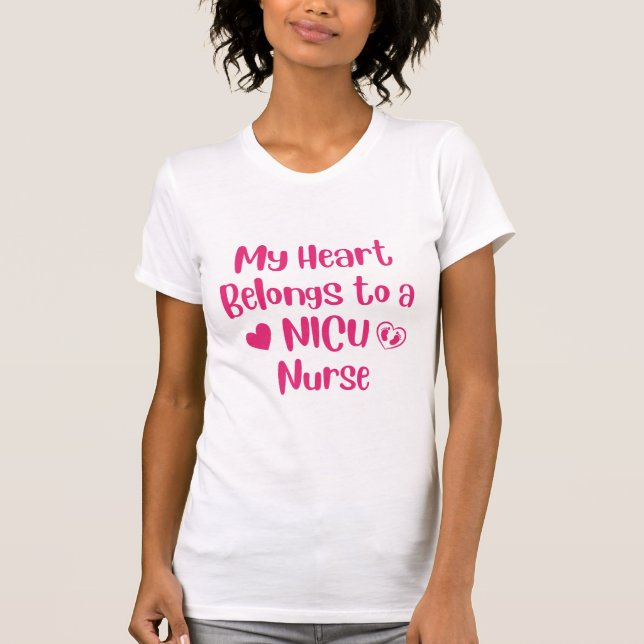 Valentine Nurse Appreciation T-Shirt (Front)