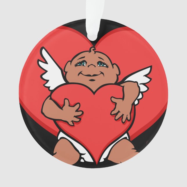 Valentine Ornament Custom Cupid Ornament (Front)