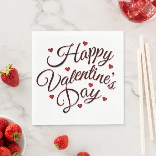 Valentine Paper Napkin