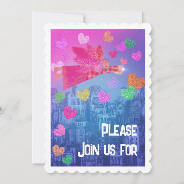 Valentine Party Personalized Invitation (Front)