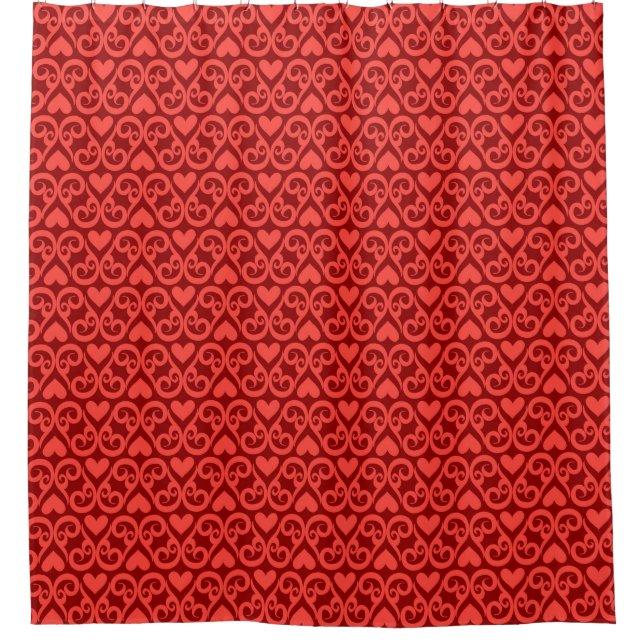 Valentine Pattern 2 Shower Curtain (Front)