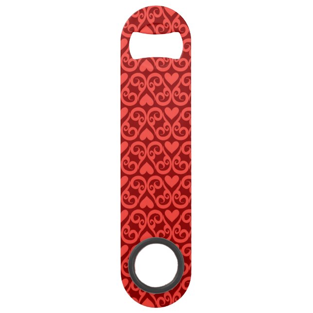 Valentine Pattern Bar Key (Front)