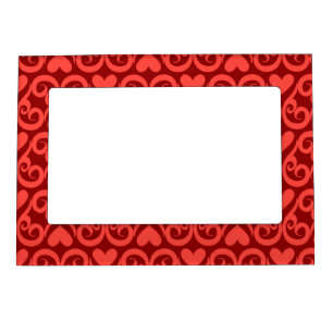 Valentine Pattern Magnetic Photo Frame