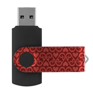 Valentine Pattern USB Flash Drive