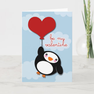Valentine PENGUIN - card