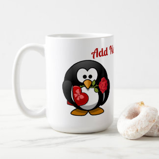 Valentine Penguin  Coffee Mug