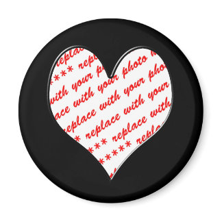 Valentine Photo Frame Magnet