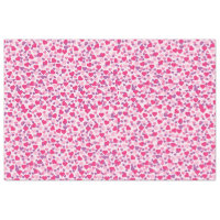 Cute Love Hearts Pink Red Purple Valentine Tissue Paper | Zazzle