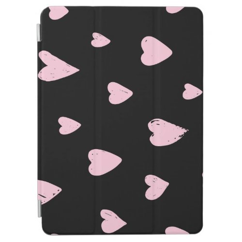 Valentine Pink Hearts Vintage Love iPad Air Cover