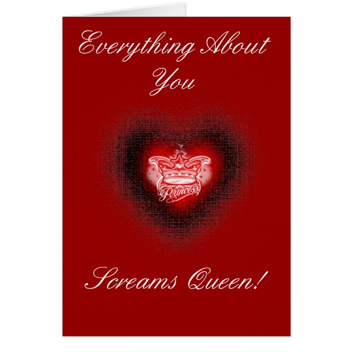 Valentine Princess Cards