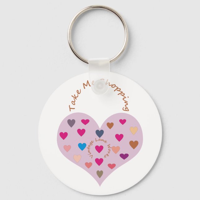 Valentine Purse Keychain (Front)
