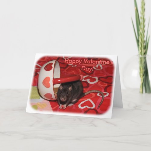 Valentine Rattie Card