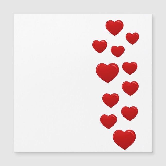 valentine red hearts (Front)