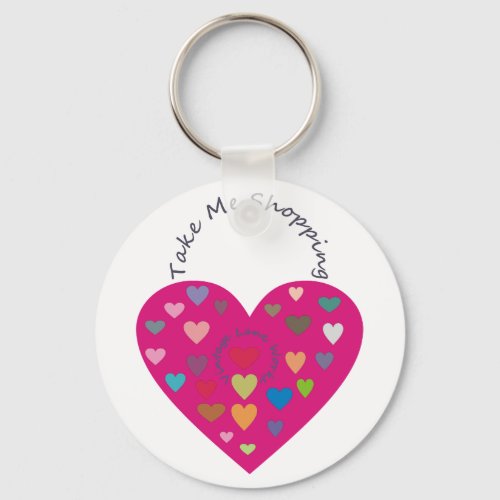 Valentine Red Purse Keychain