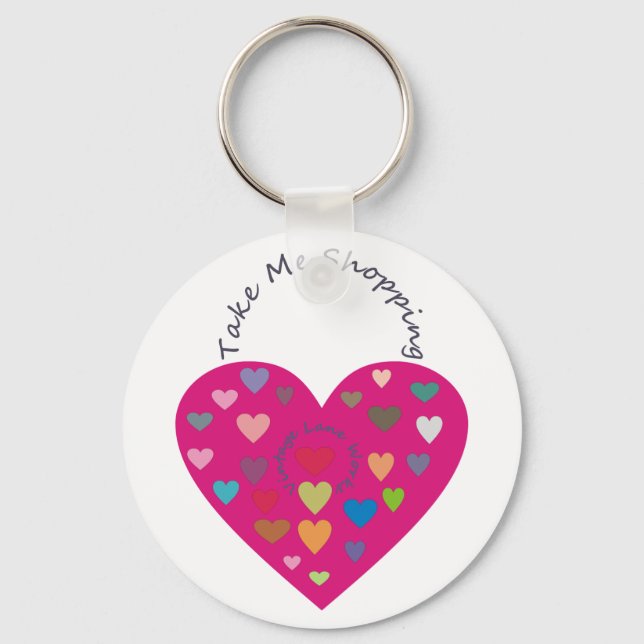 Valentine Red Purse Keychain (Front)