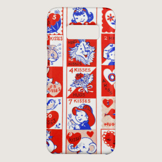 Valentine Retro Love Hugs Cute Pattern Case-Mate Samsung Galaxy S8 Case