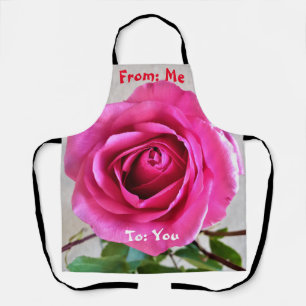 Valentine Rose All-Over Apron