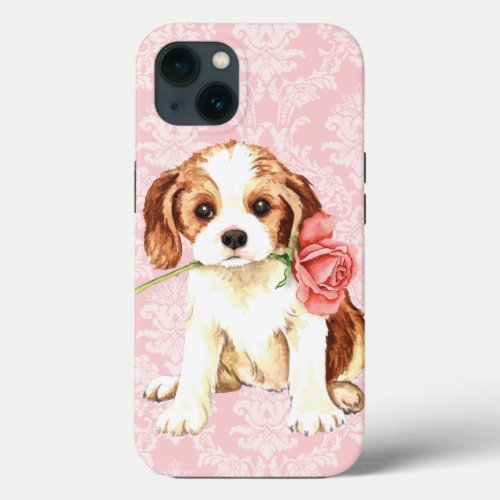 Valentine Rose Cavalier iPhone 13 Case