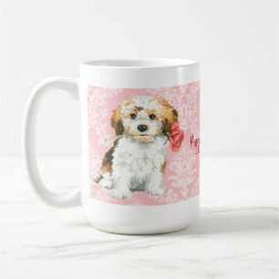 Valentine Rose Havanese Coffee Mug