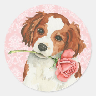 Valentine Rose Kooiker Classic Round Sticker