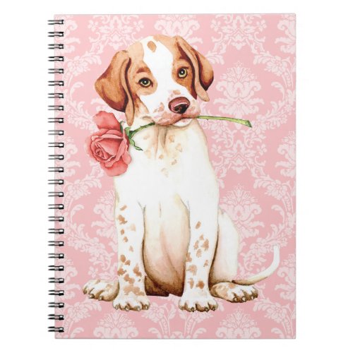 Valentine Rose Pointer Notebook