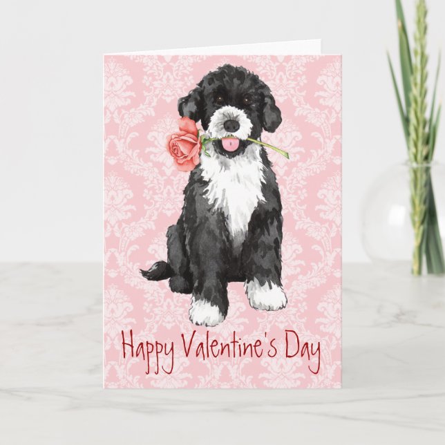 Valentine Rose PWD Holiday Card (Front)