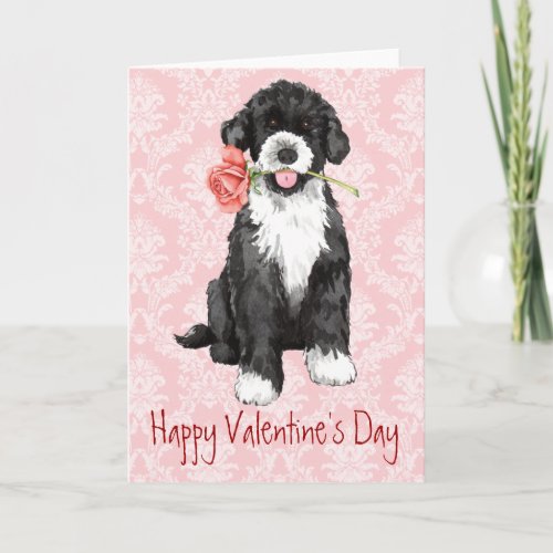 Valentine Rose PWD Holiday Card