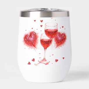 Valentine’s Day 2025: Love You Charm Thermal Wine Tumbler