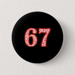 Valentine’s Day 67 Meme Filled With Hearts Funny S Button