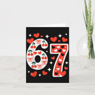 Valentine’s Day 67 Meme Filled With Hearts Funny S Card