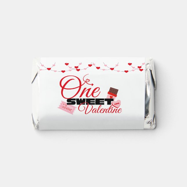 Valentine’s Day Birthday Party Hershey’s Wrapper Hershey's Miniatures (Front)