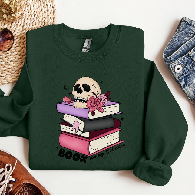 Valentine’s Day book lover shirt, Valentine's gift Sweatshirt (Creator Uploaded)