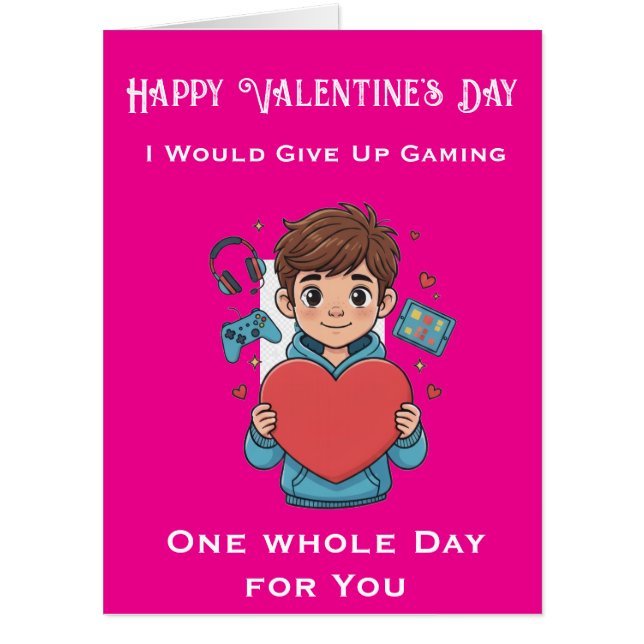 Valentine`s Day Card for The Younger Generation (Front)