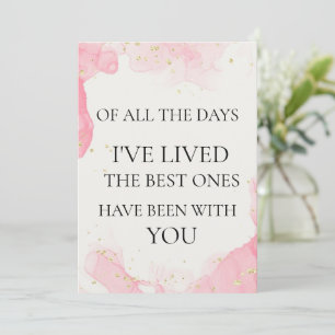 Valentine’s Day Card–Unique Love Gift for Him-here Holiday Card