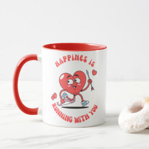 Valentine’s Day for Fitness Lovers, Running Gifts  Mug