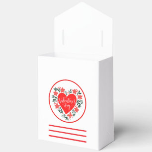 Valentine’s Day Gift Box Heart Floral Design