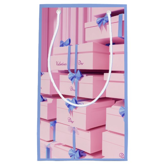 Valentine’s Day Gift Extravaganza Small Gift Bag (Front)