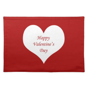 Valentine’s Day Heart Cloth Placemat
