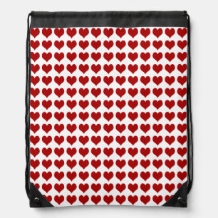 Valentine’s Day Heart Drawstring Bag