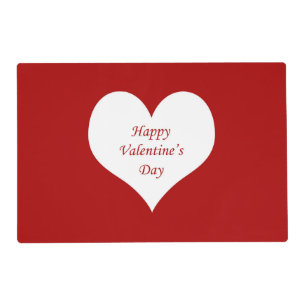 Valentine’s Day Heart Placemat