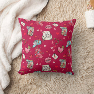 Valentine’s Day Holiday Throw Pillow