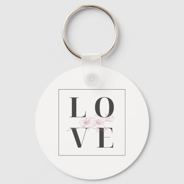 ❤️Valentine’s Day❤️I love you   Keychain (Front)