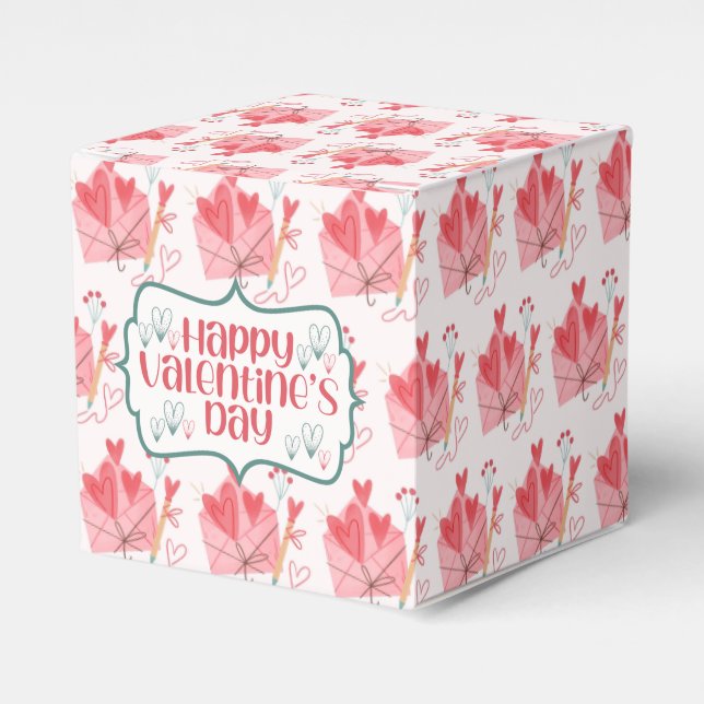 Valentine’s Day Love Favor Box (Front Side)