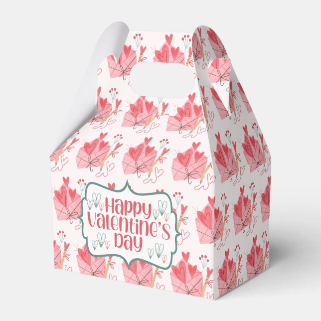 Valentine’s Day Love Favor Box (Front Side)