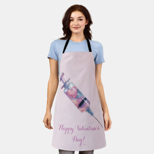 Valentine’s Day Love Injection Design Apron